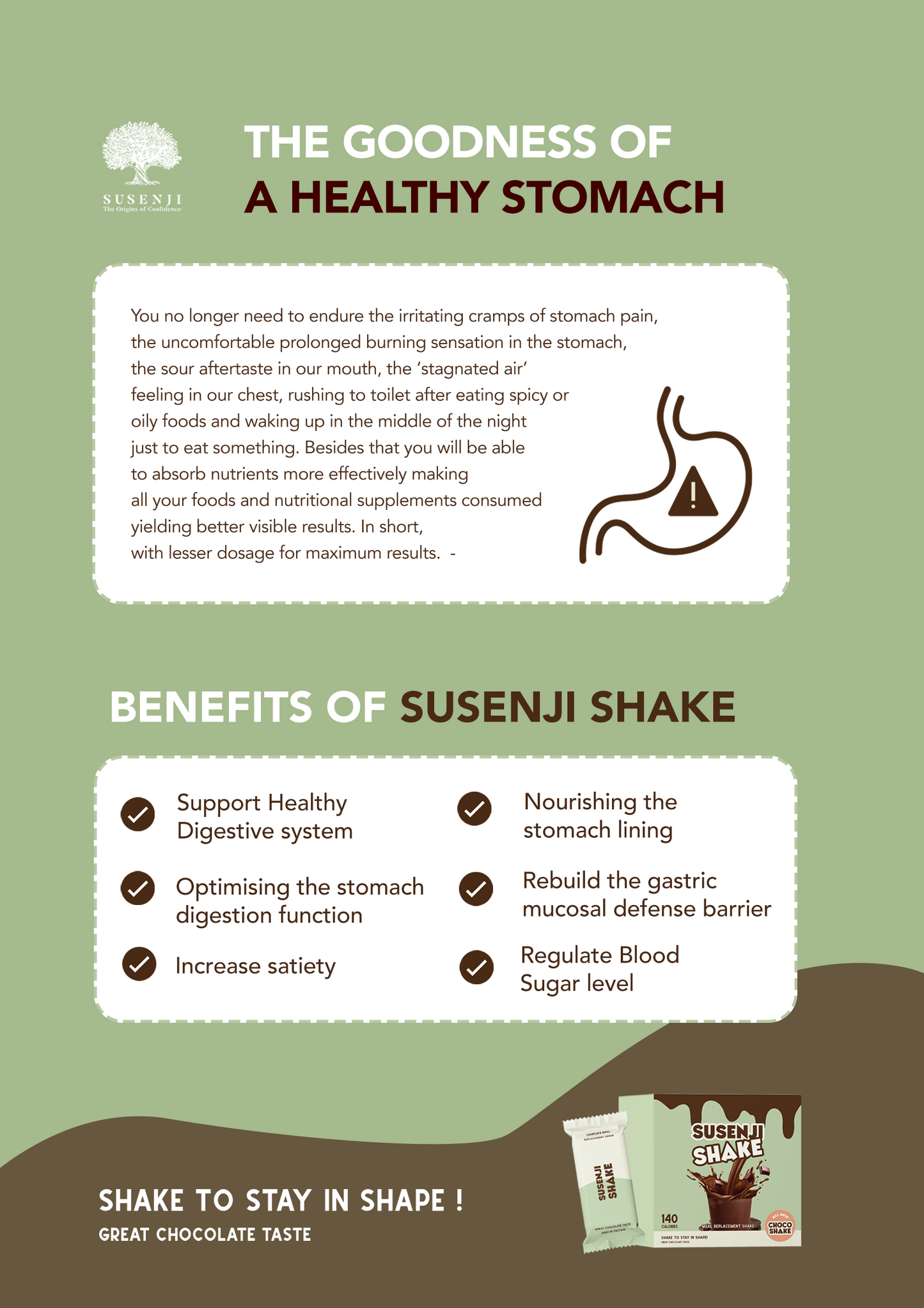 Dark Choco Shake for meal replacement